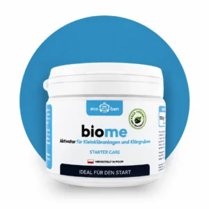 BioMe Starter Care Aktivator für Kleinkläranlagen und Klärgruben 300 g