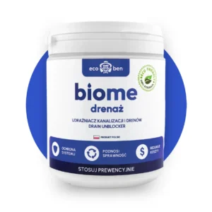 BioMe Drain Unblocker Biologischer Reiniger für Sickerrohre 600 g