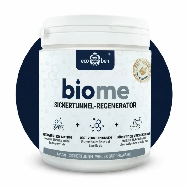BioMe Sickertunnel-Regenerator, Bakterien zur Regeneration von Sickertunneln 600 g