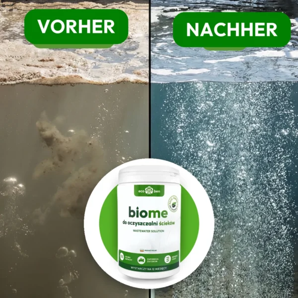 BioMe Wastewater Solution Bakterien für Kleinkläranlagen