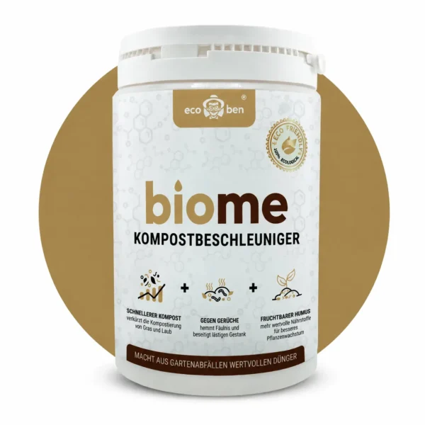 BioMe Kompostbeschleuniger, biologischer Kompoststarter 250 g