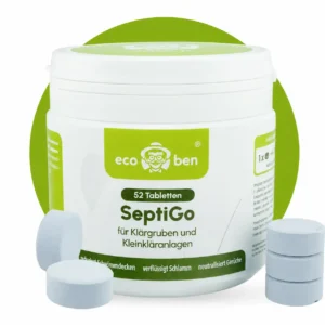 SeptiGo Tabletten für Klärgruben und Kleinkläranlagen